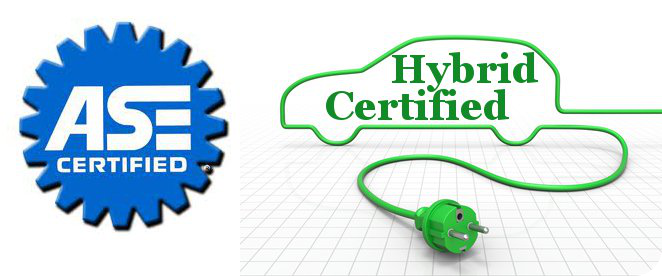 ASE and hybrid certified